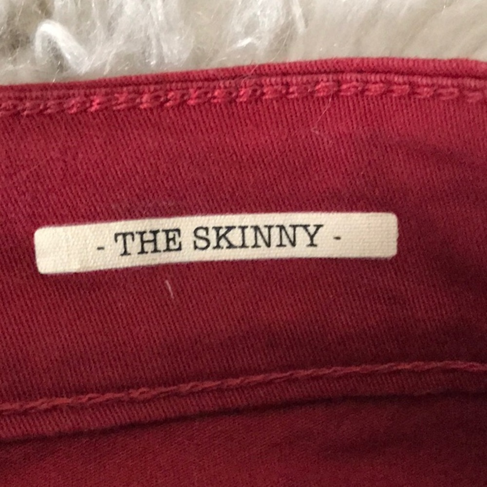 Lovesick red The Skinny stretch jeans - Picture 9 of 10